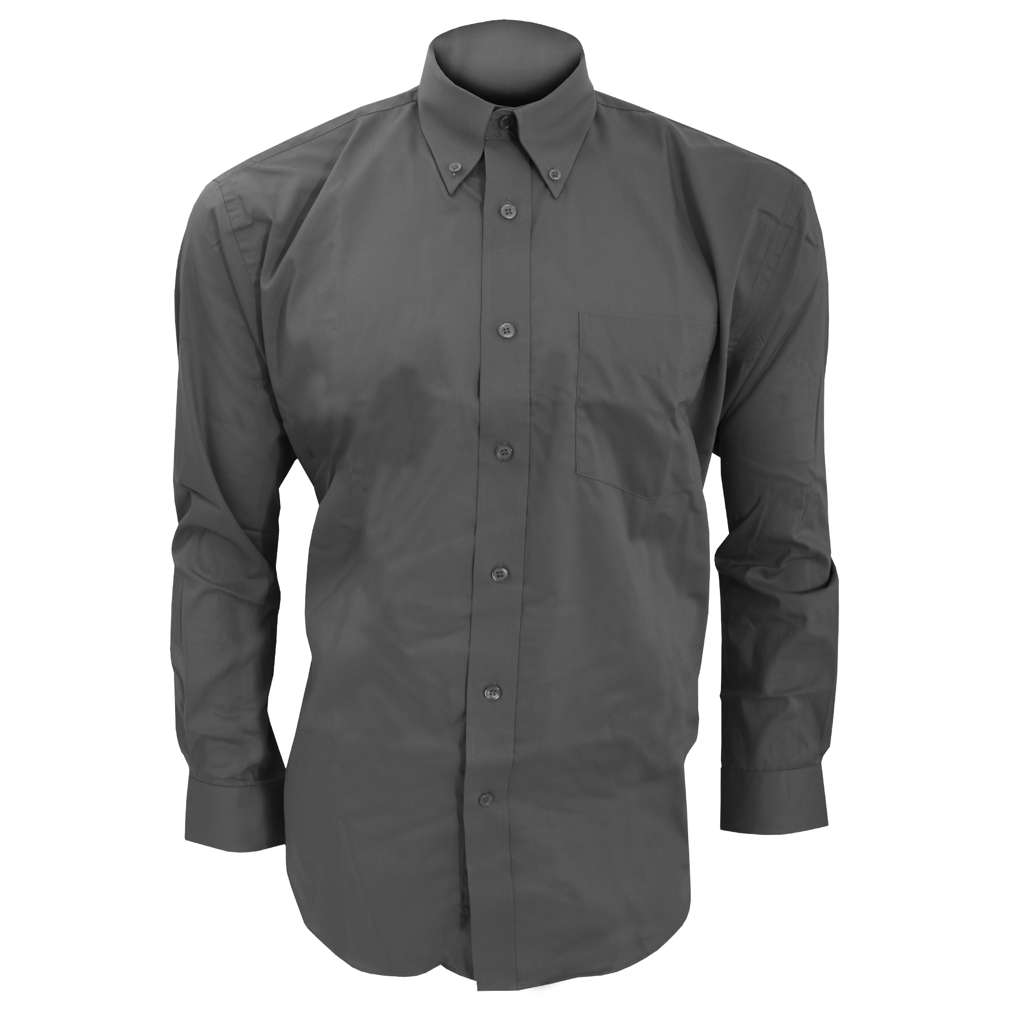 Kustom Kit Men/'s Long Sleeve Corporate Oxford Shirt